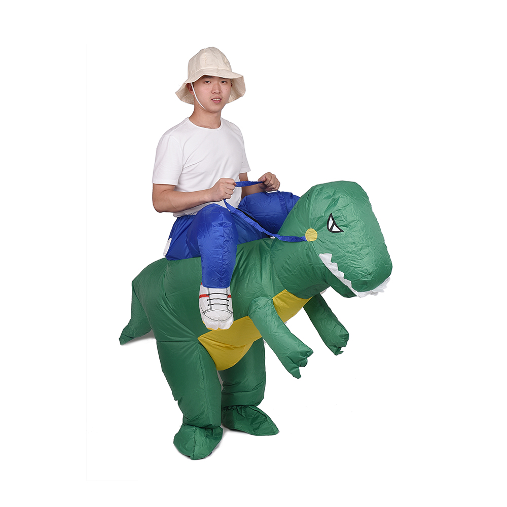 Costume gonflable de dinosaure du Jurassique pour adultes et enfants